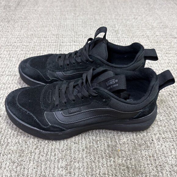 Vans Sneakers Black Lace Up Men’s Size 7.5 - Picture 8 of 11